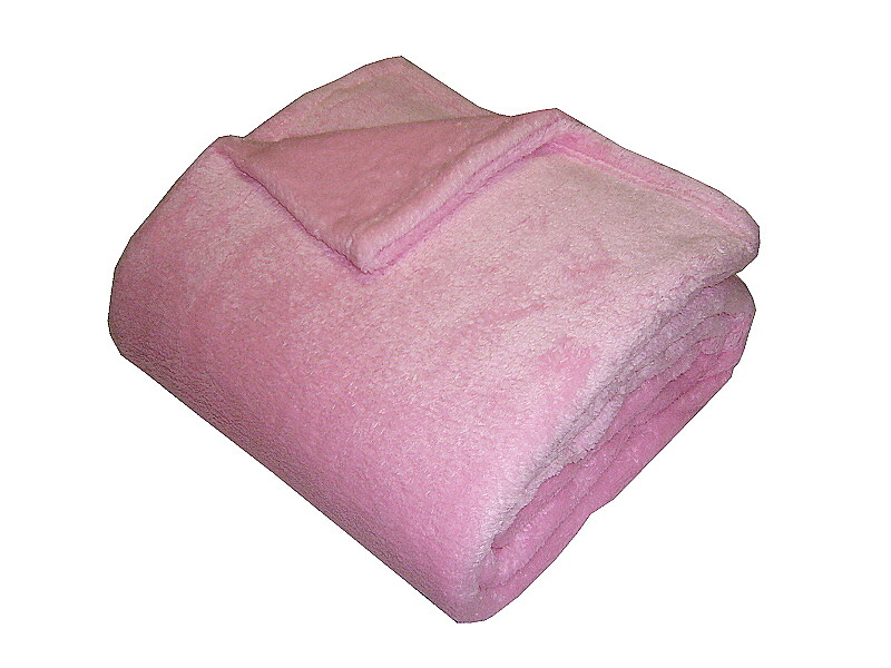 Super soft deka Dadka - růžová