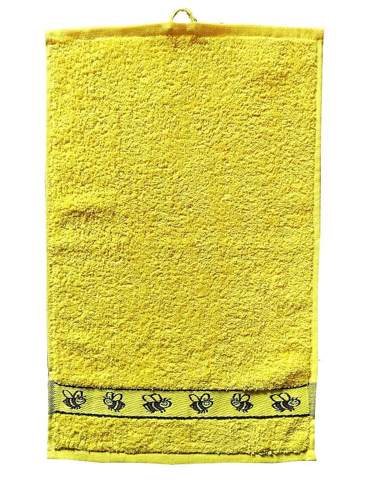 Dětský ručník Kids 30x50 cm yellow