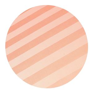 Povlečení atlas grádl meruňkový proužek 2,5 cm