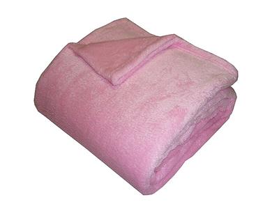 Super soft deka Dadka růžová 150x100 cm  II.jakost