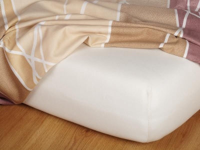 Jersey prostěradlo 90x200x25 cm banán II.jakost