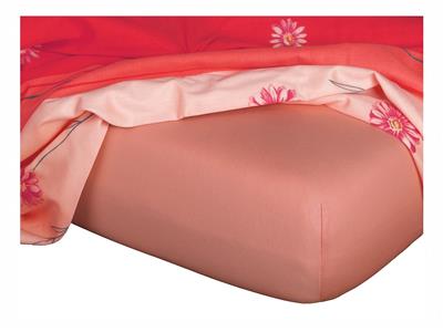 Jersey prostěradlo 90x200x20 cm losos Nestandard