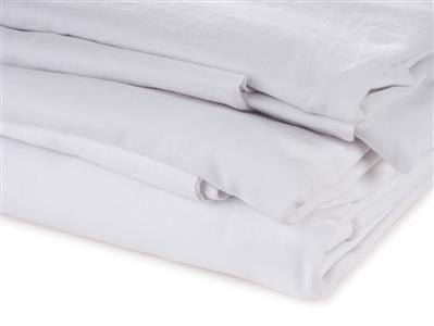 Jersey prostřihy 1 kg malé bílé