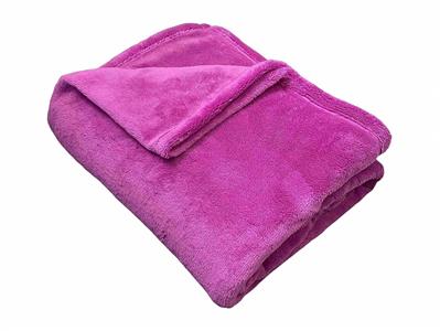 Super soft deka fialová 150x100 cm
