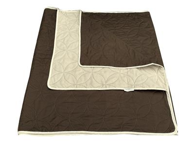 Šála Ultra 2C/06-881 tmavě hnědá/oříšek