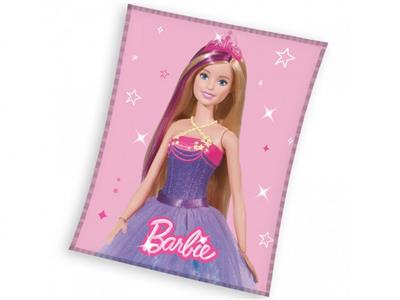Dětská fleecová deka Barbie princezna