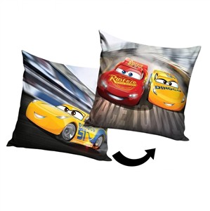 Povlak na polštářek Cars Blesk McQueen a Cruz Ramirez