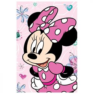 Mikroflanelová deka Minnie Flowers 02