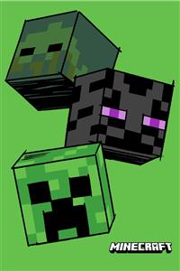 Dětská fleecová deka Minecraft The Mobs