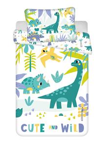 Povlečení do postýlky Dino Cute and Wild baby