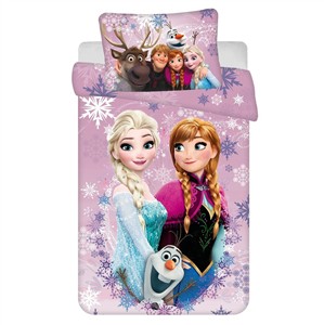 Povlečení do postýlky Frozen Purple 05 baby