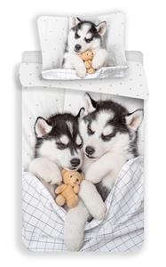 Povlečení fototisk Husky