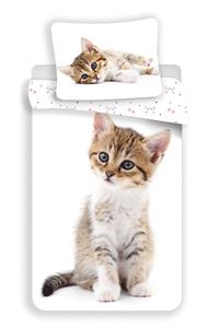 Povlečení fototisk Kitten white