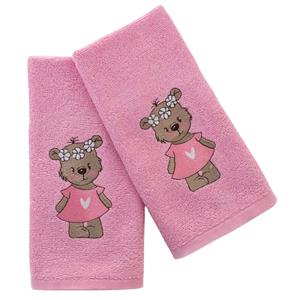 Dětský ručník LILI 30x50 cm růžový