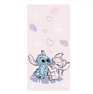 Osuška Lilo a Stitch Pink 70x140 cm