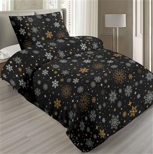 Povlečení mikroflanel Magic Black