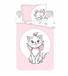 Disney povlečení do postýlky Marie Cat Light pink baby