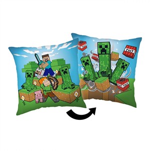Polštářek Minecraft Creeper rush