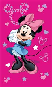 Dětský ručník Minnie Pink 05