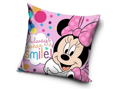 Povlak na polštářek Minnie Always Smile