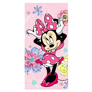 Osuška Minnie Pink bow