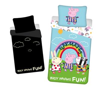 Povlečení Peppa Pig PEP125 svítící efekt