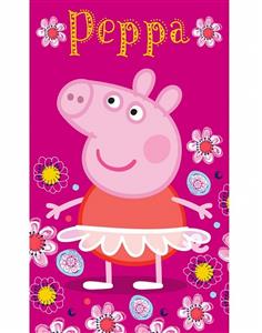 Dětský ručník Prasátko Peppa Baletka