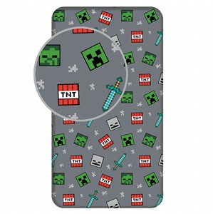 Prostěradlo Minecraft We Got This 90x200x25 cm