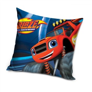 Polštářek Plamínek a Čtyřkoláci Rudý Monster Truck