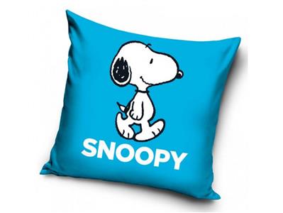 Povlak na polštářek Snoopy blue