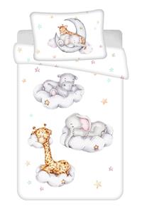 Disney povlečení do postýlky Zvířátka Clouds baby