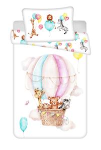 Disney povlečení do postýlky Zvířátka Flying balloon baby
